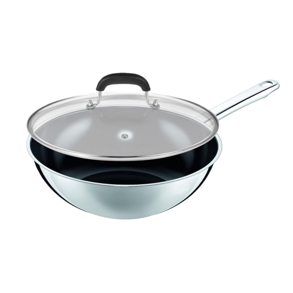 10-1/4 Inch Tempered Glass Lid with Steam Hole D79694