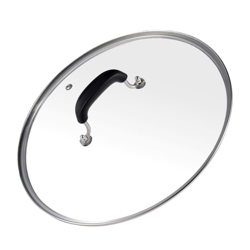 10-1/4 Inch Tempered Glass Lid with Steam Hole D79694