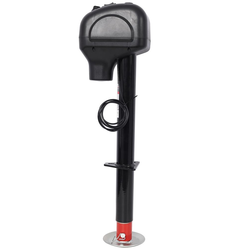 3500 lbs 12V Electric Trailer Jack with 18" Drop Leg F1501