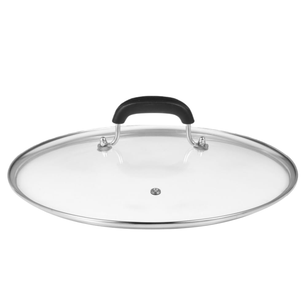 10-1/4 Inch Tempered Glass Lid with Steam Hole D79694