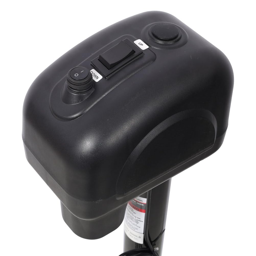 3500 lbs 12V Electric Trailer Jack with 18" Drop Leg F1501