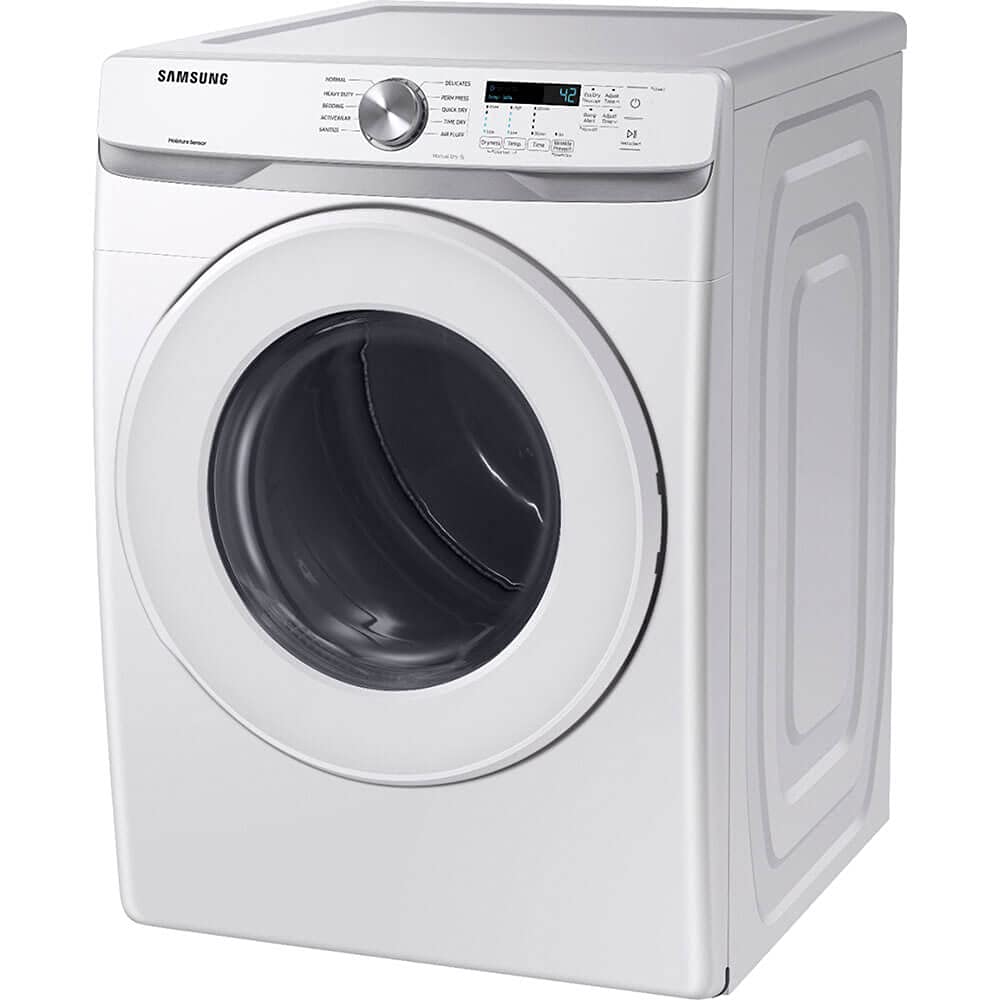 7.5 cu. ft. Front Load Gas Dryer with Sensor Dry, White G2594