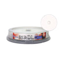 50gb 6X Blu-ray Bd-r Dl White Inkjet Hub Printable Disc (10-Disc) J155