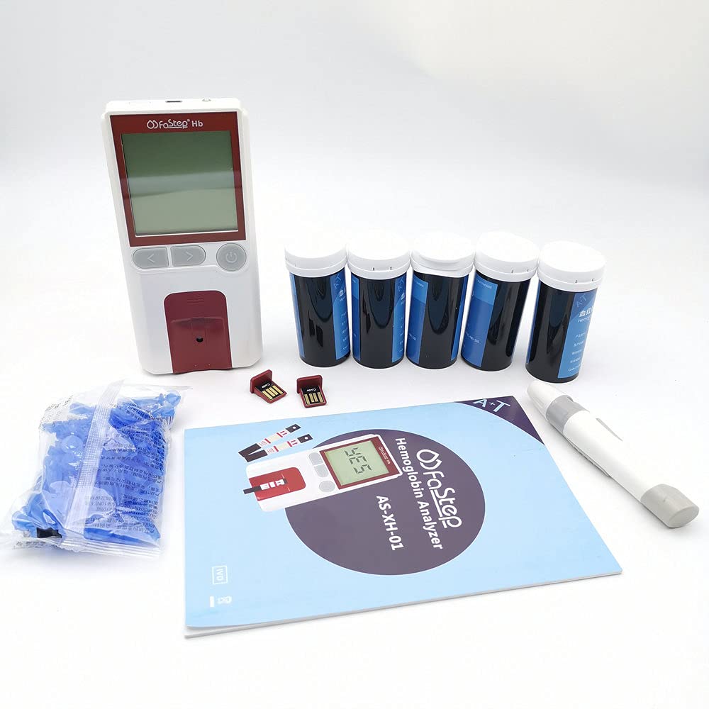 Hemoglobin Meter Kit with 125xStrips and 125xLancets N713210