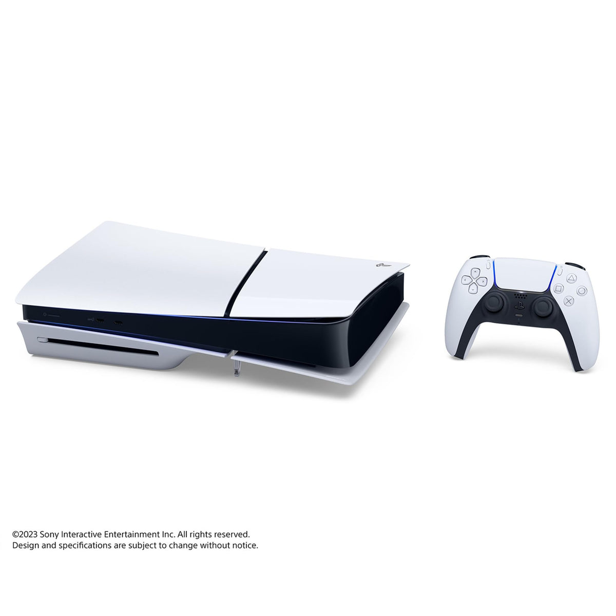 White Slim PS5 1TB Gaming Console I2986