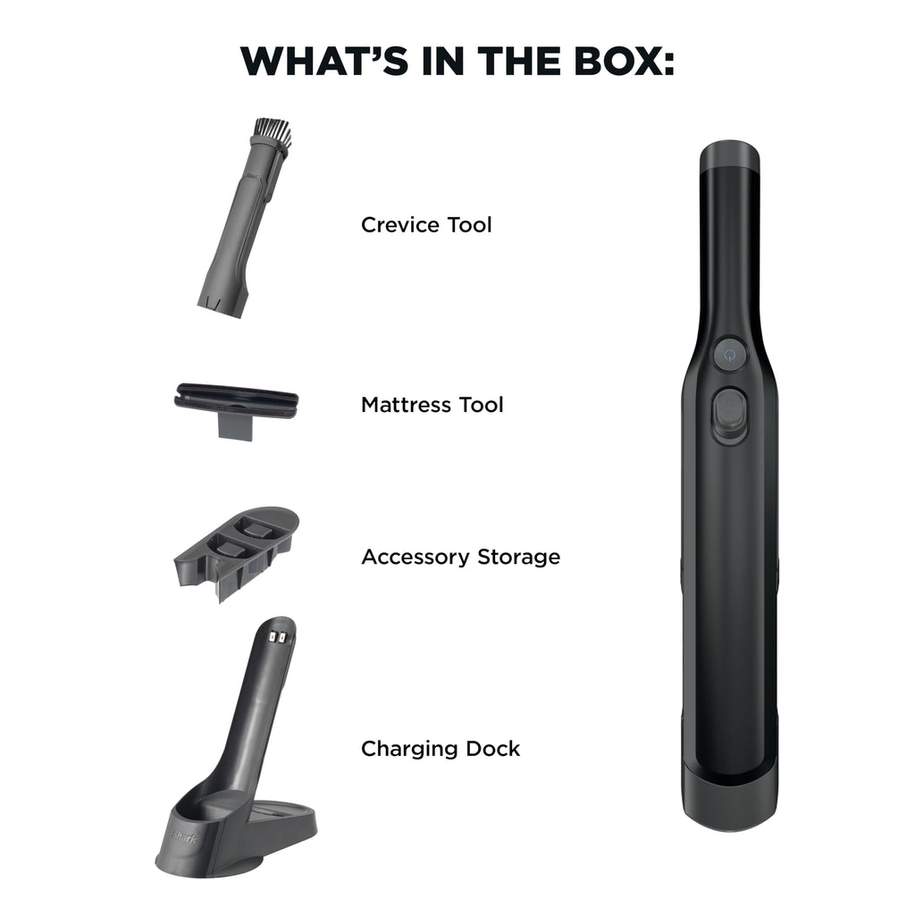 Cordless Hand Vac, Black S849