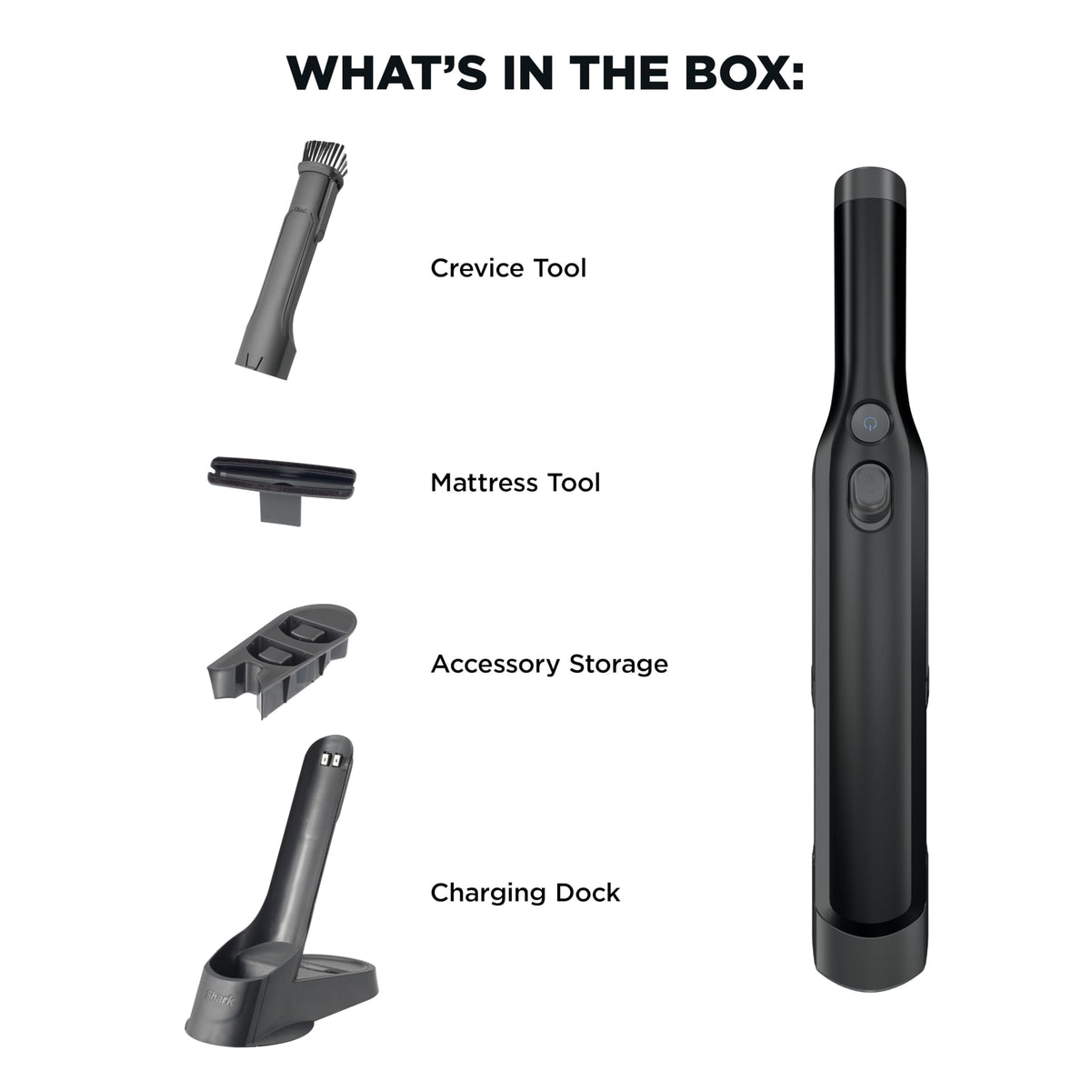 Cordless Hand Vac, Black S849
