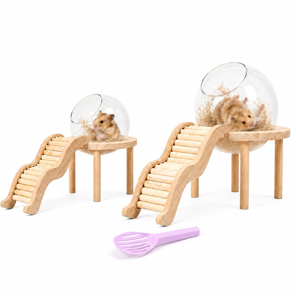 Hamster Bath Container with Clear Dome O585713