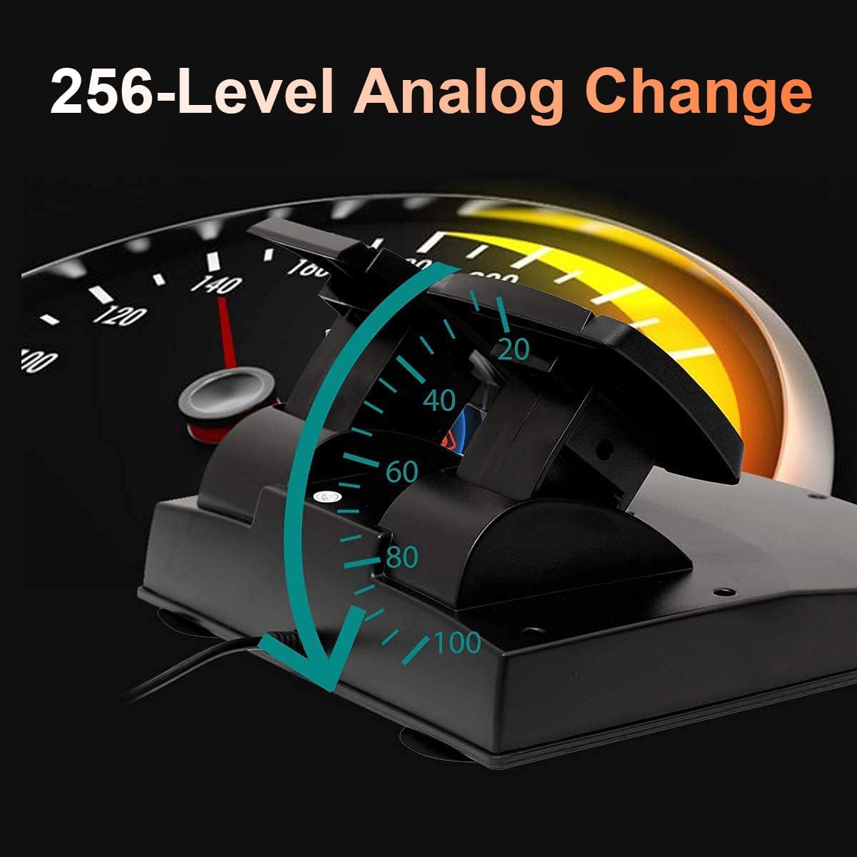 Gaming Steering Wheel with Pedals E510687