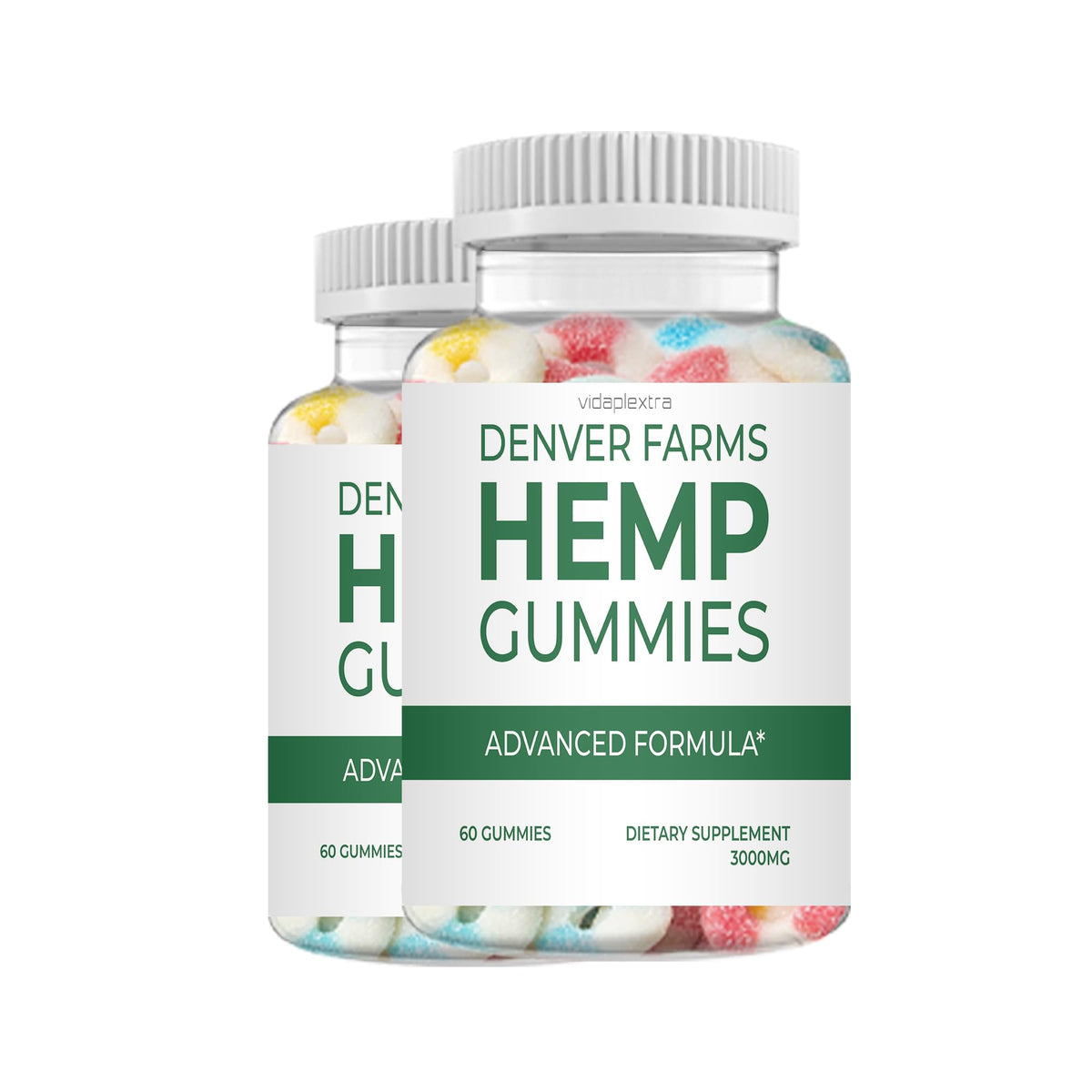 Hemp Gummies 2 Pack 120 Gummies V446