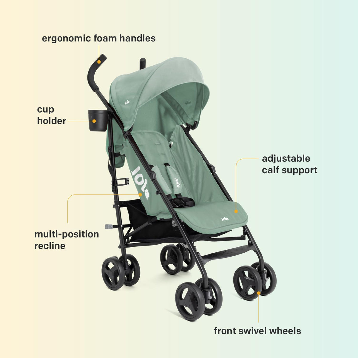 Lightweight Compact Reclining Umbrella Stroller S777