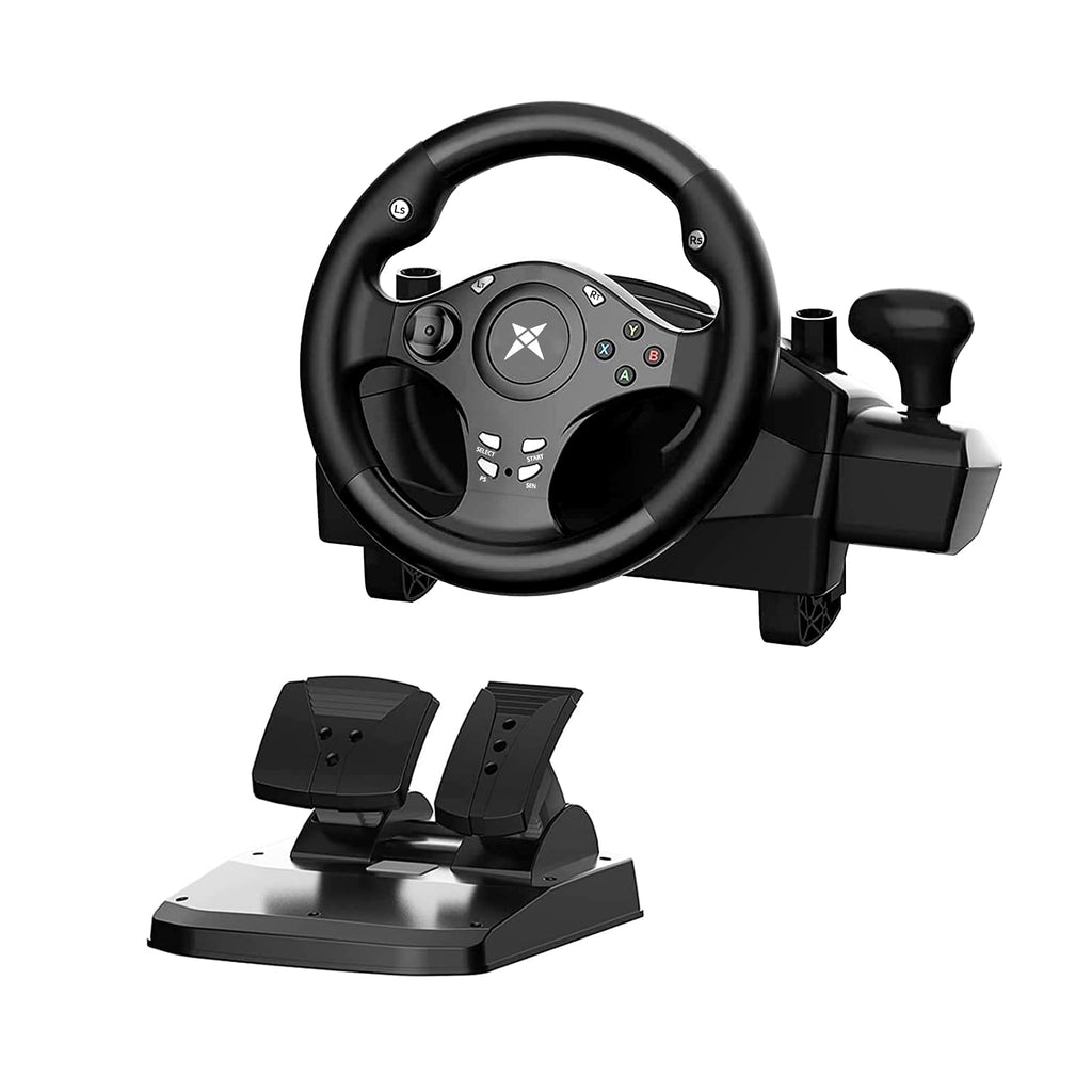 Gaming Steering Wheel with Pedals E510687
