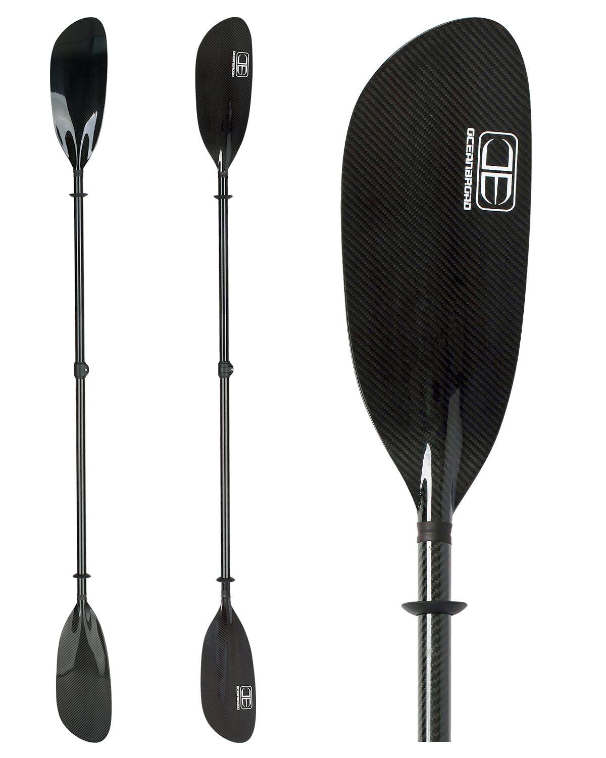 Full Carbon Fiber Adjustable Kayak Paddle Q5407