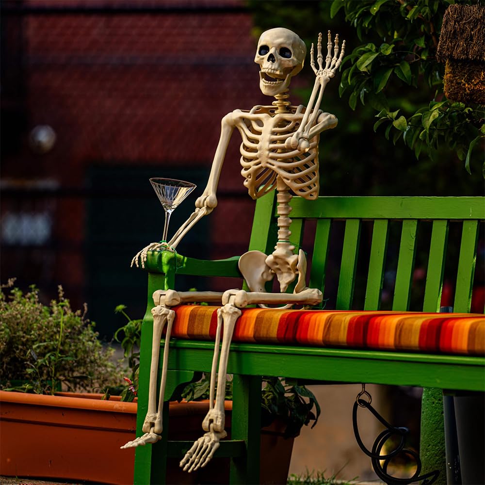 5.4 ft Life Size Posable Plastic Skeleton I384
