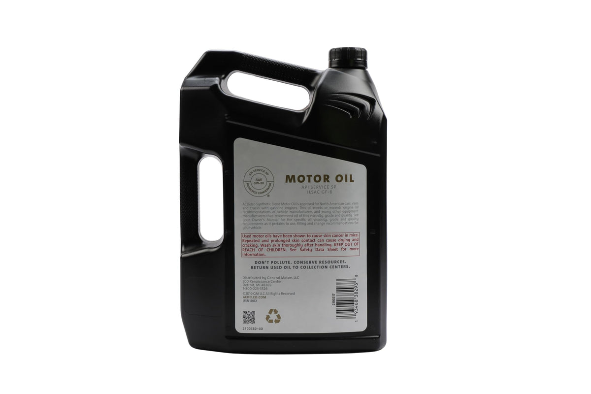 Synthetic Blend 5W-30 Motor Oil - 5 qt F2990