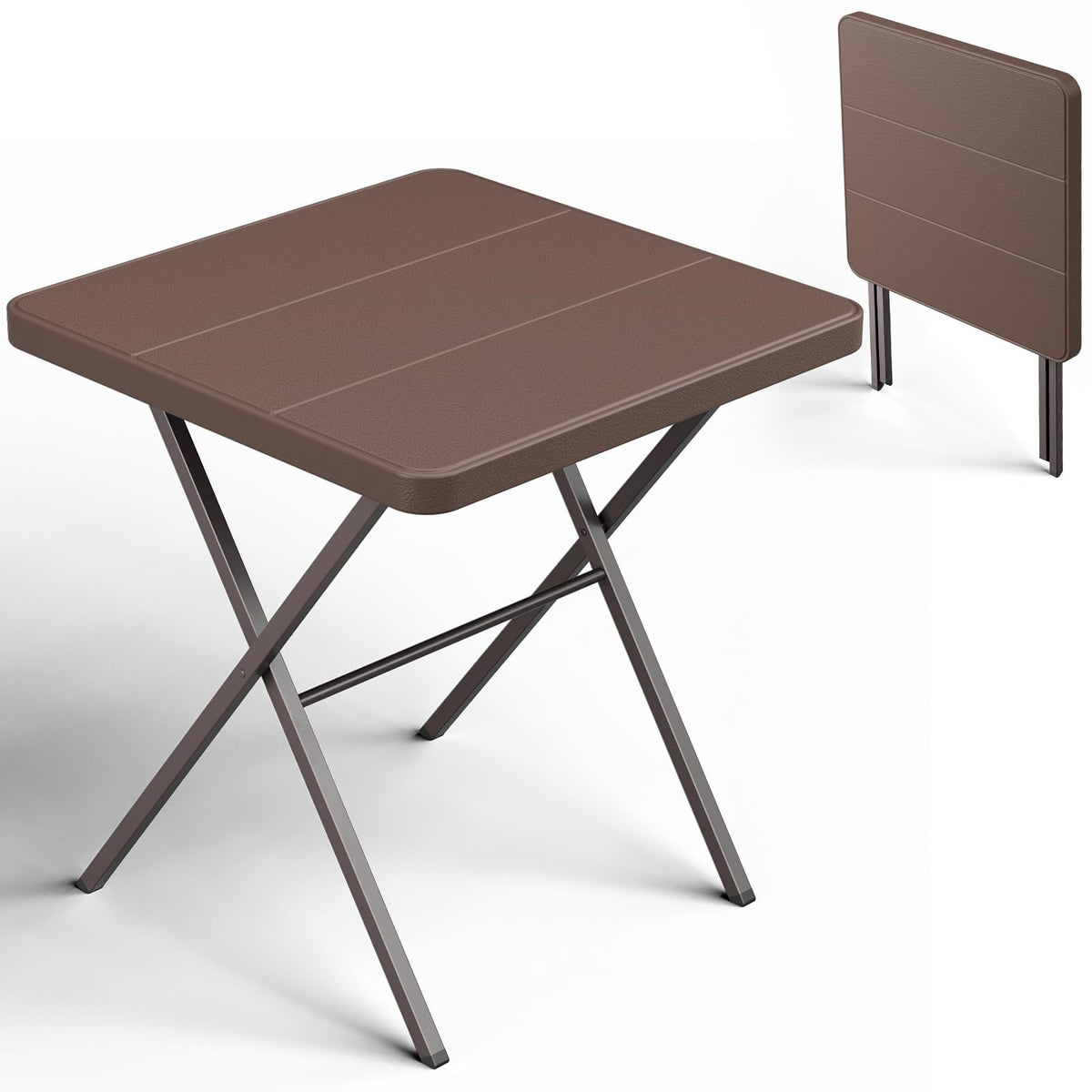 27 Inch Square Folding Table C622