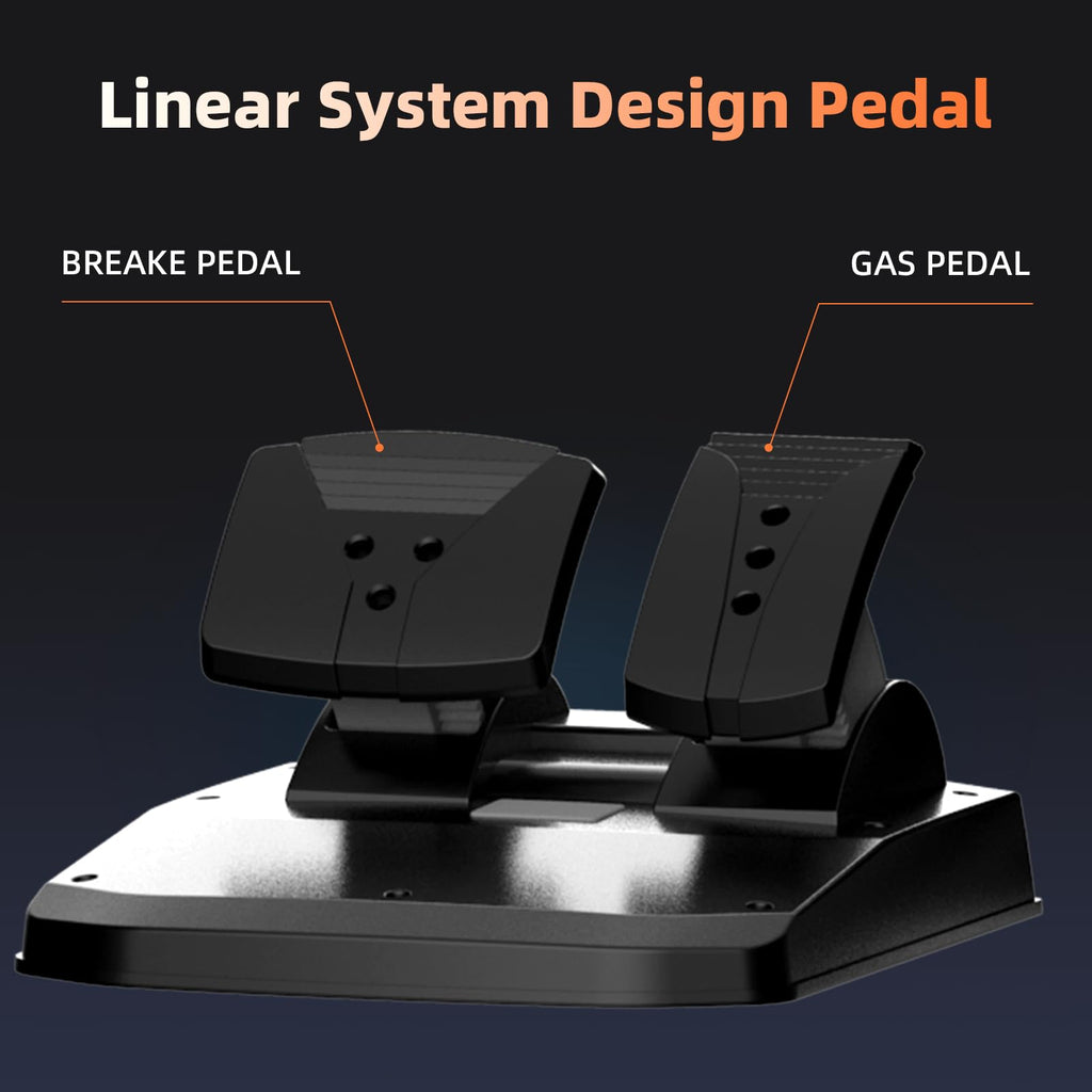 Gaming Steering Wheel with Pedals E510687