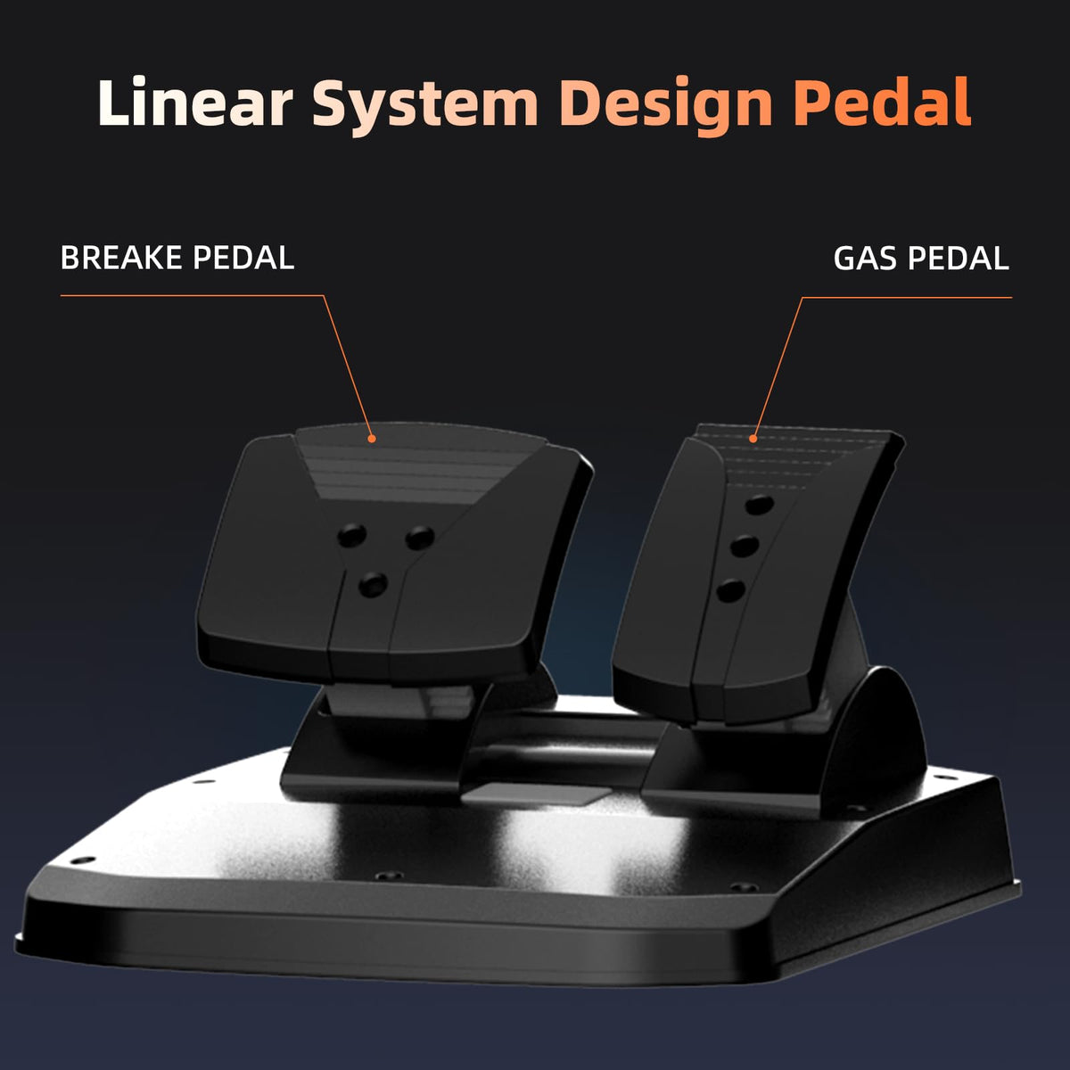 Gaming Steering Wheel with Pedals E510687