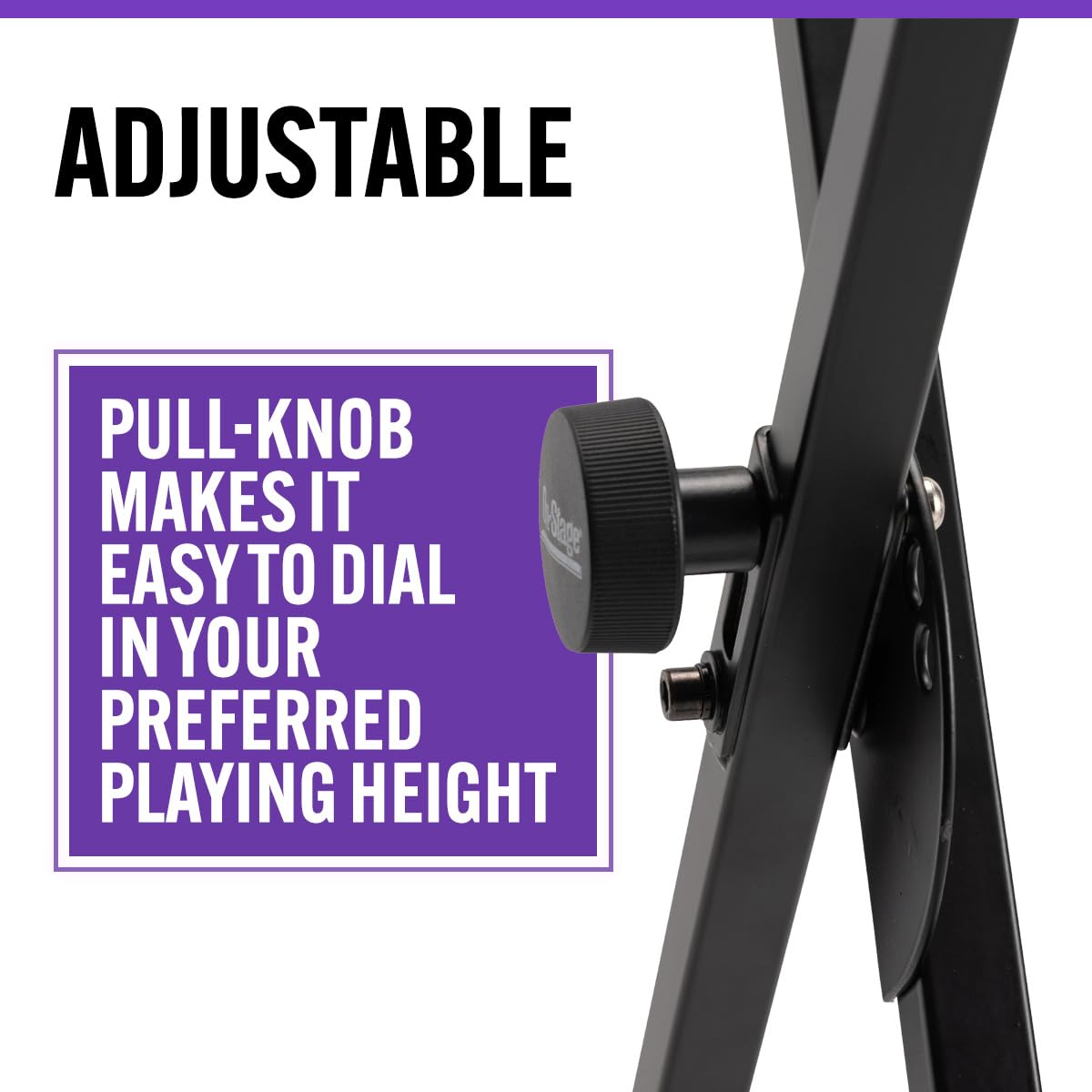 Double-X Keyboard Stand with Lok-Tight Construction C30071