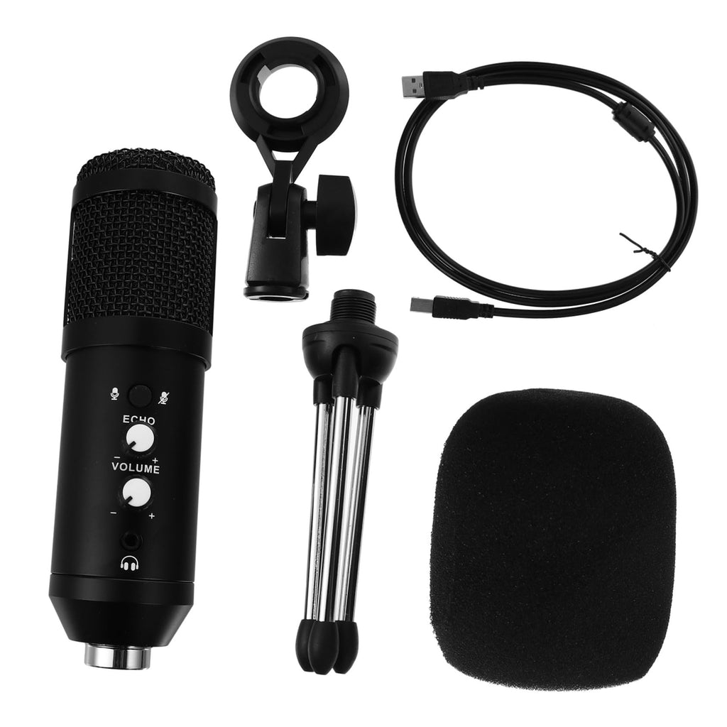 USB Condenser Microphone with Tripod Stand and USB Cable C76213