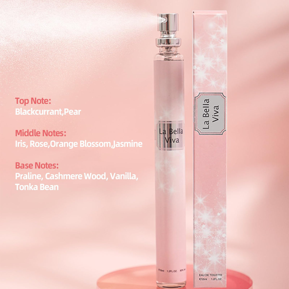 4 Pack 35ml Eau de Toilette Perfume V463