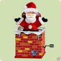 Santa Jack in the Box Ornament R8863