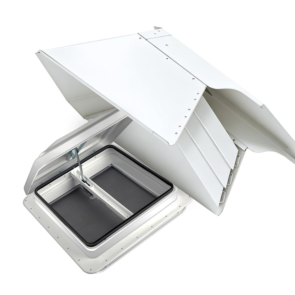RV Roof Vent Cover, Metal, Rainproof, Universal Fit T586