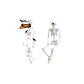 Halloween Life Size Human Skeleton with Posable Joint Q2435