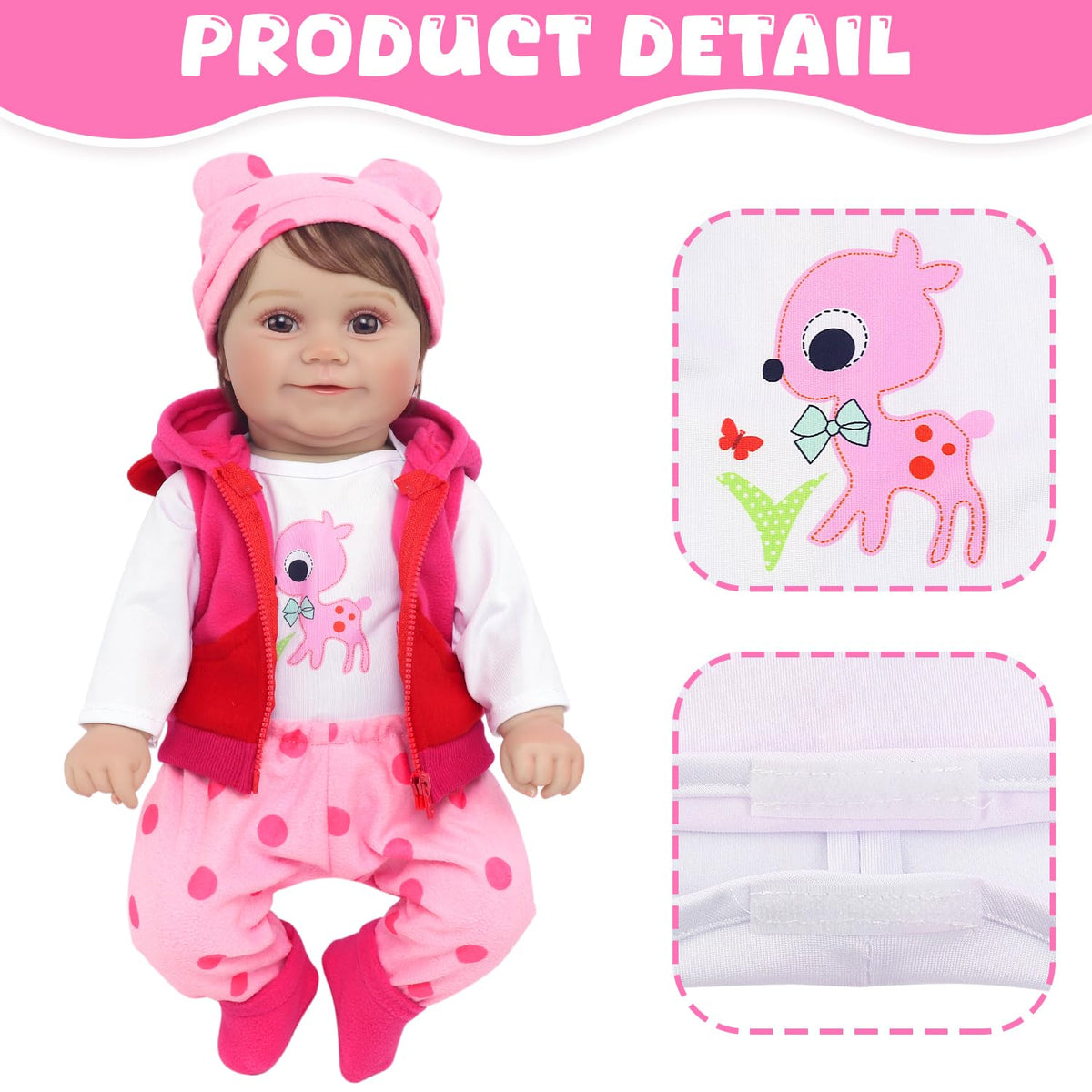 5 Pcs Baby Doll Clothes Set K8313