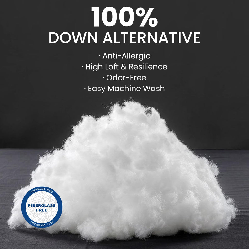 King Size Set of 2 Firm Bed Pillows R20435