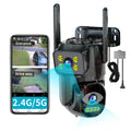 Dual Lens WiFi Security Camera Outdoor C596789