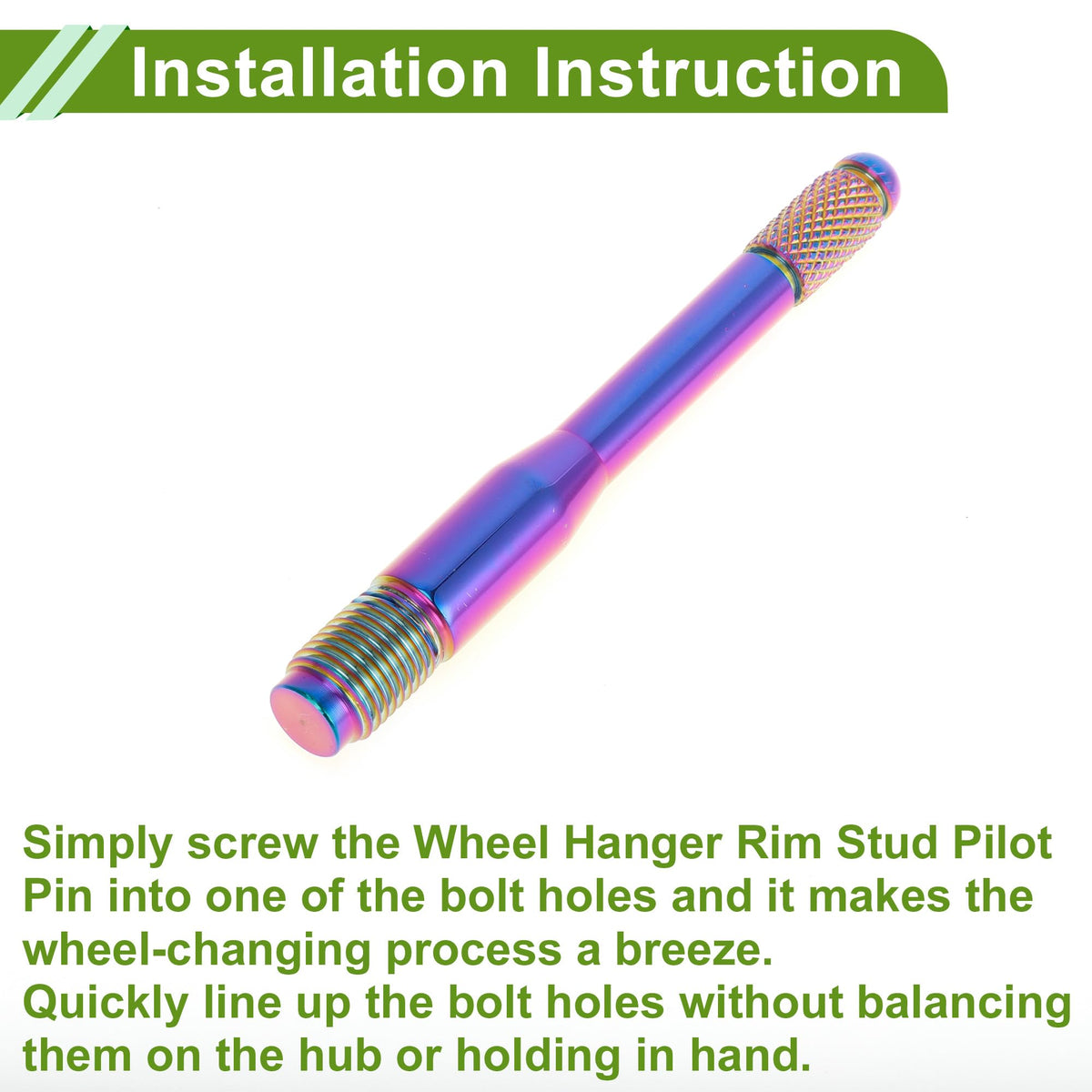 M14x1.5 120mm Stainless Steel Wheel Alignment Pin W48695