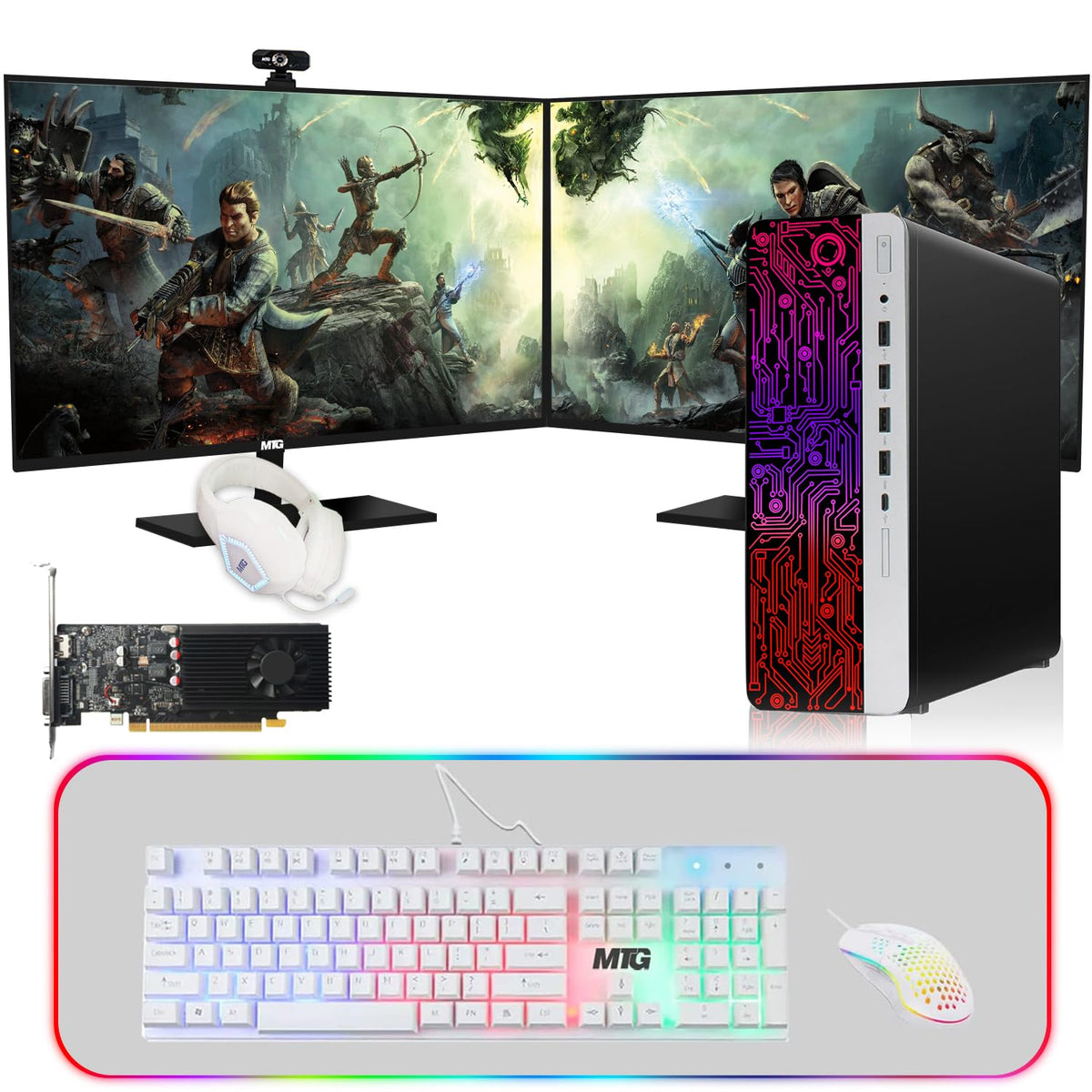 Gaming PC, i5, 32GB RAM, 1TB SSD + 128GB SSD Z392195