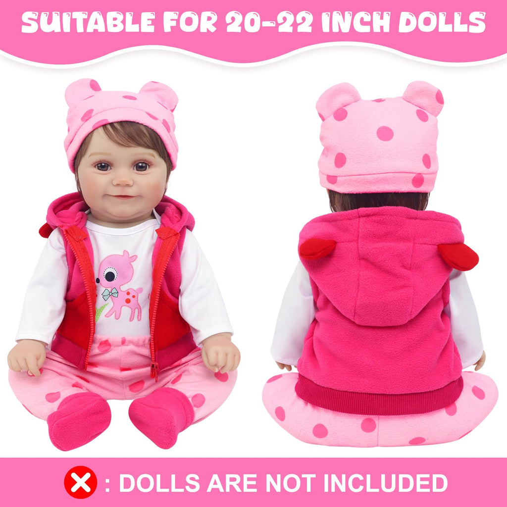5 Pcs Baby Doll Clothes Set K8313