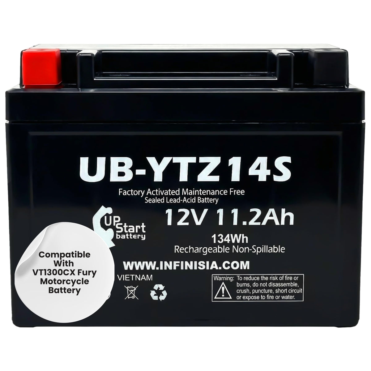 12V 11.2Ah Battery M7729