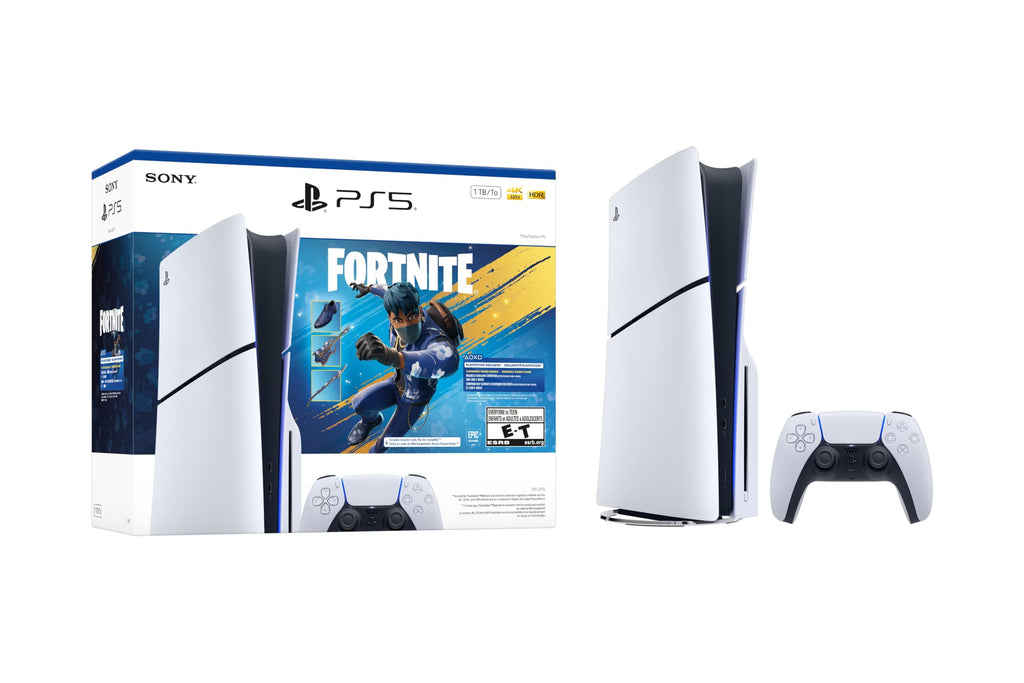 White Slim PS5 1TB Gaming Console I2986