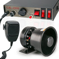 12V 200W Emergency Siren PA System with Handheld Microphone T57249