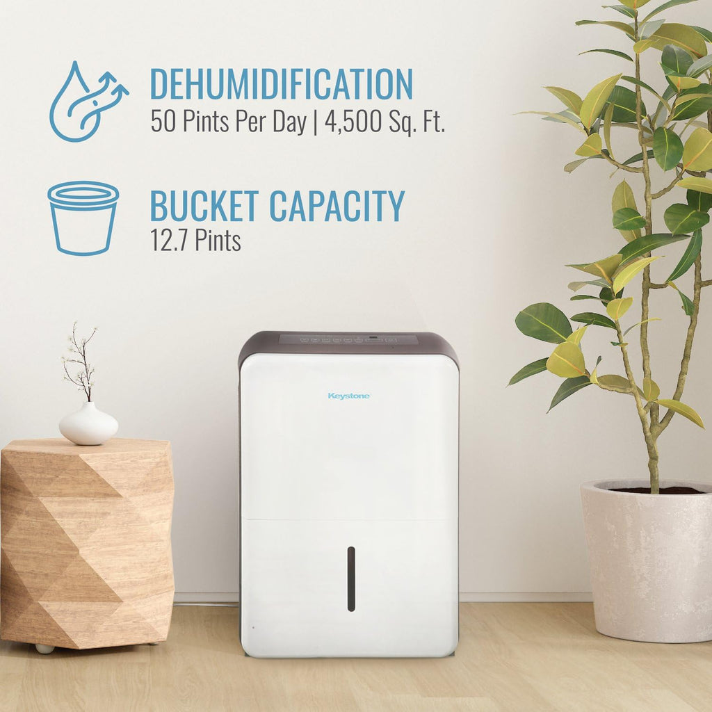 50-Pint Dehumidifier with Built-in Pump U565