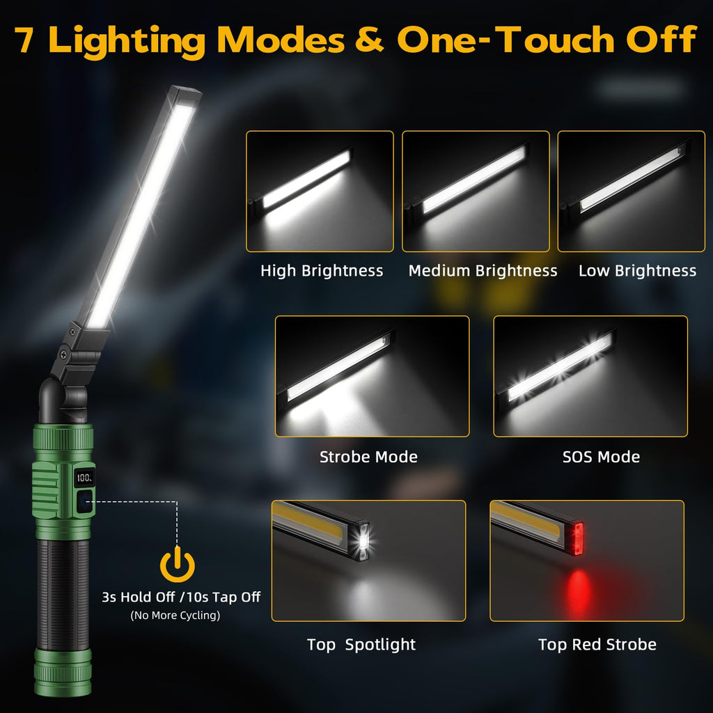 Rechargeable Magnetic LED Work Light U56023