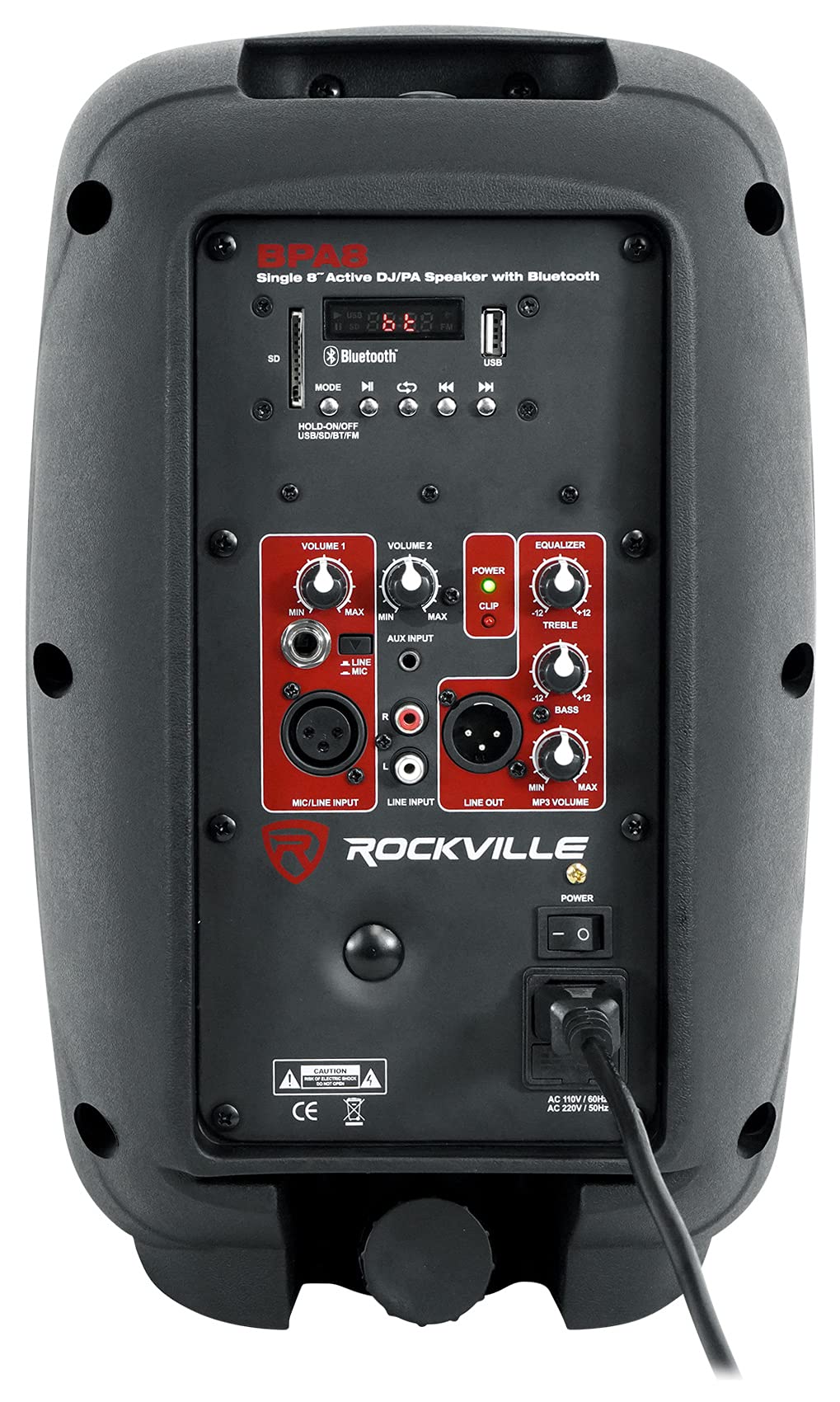 8" Powered PA Speaker with Bluetooth V211