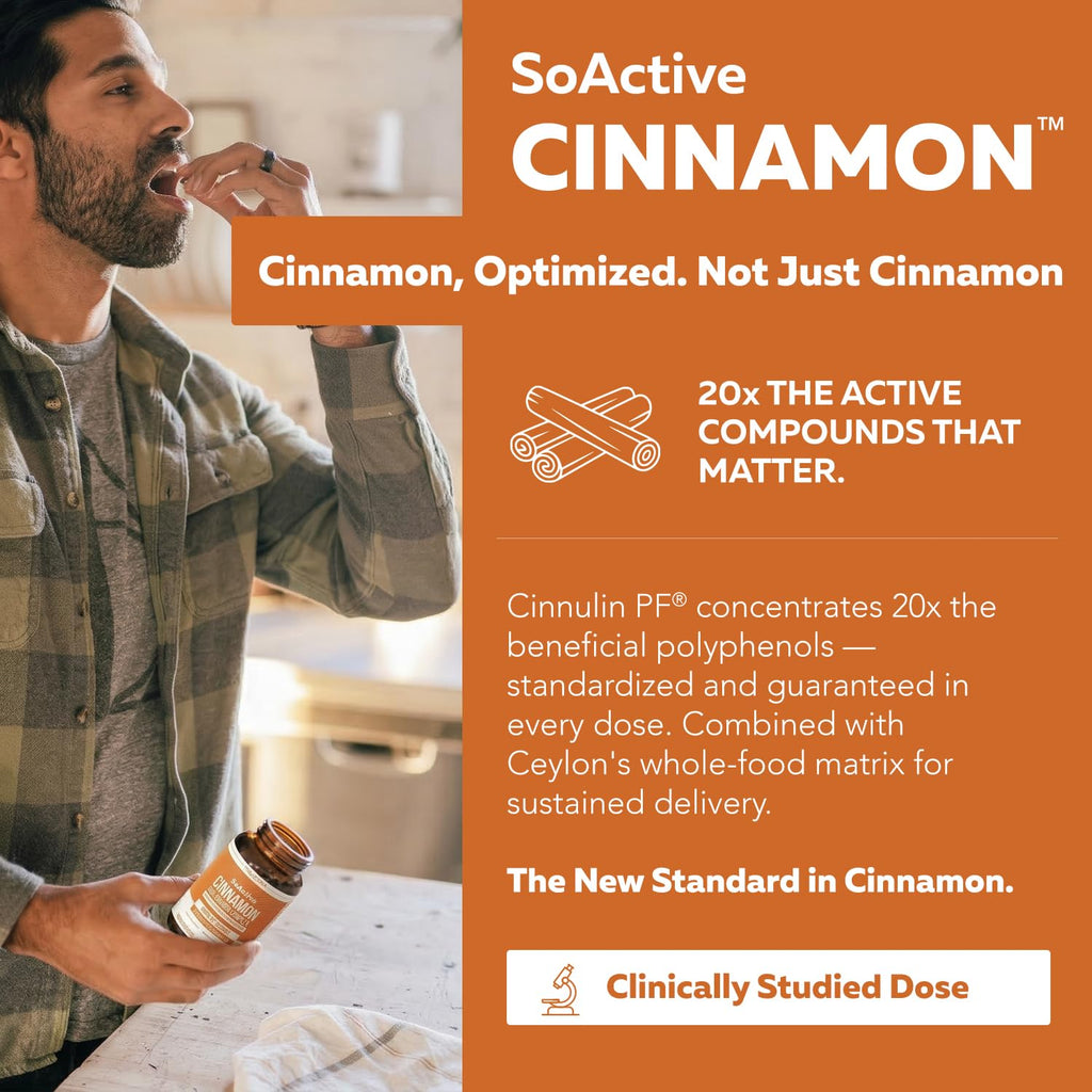 Cinnamon 1000mg Extract 60 Vegan Capsules V67884