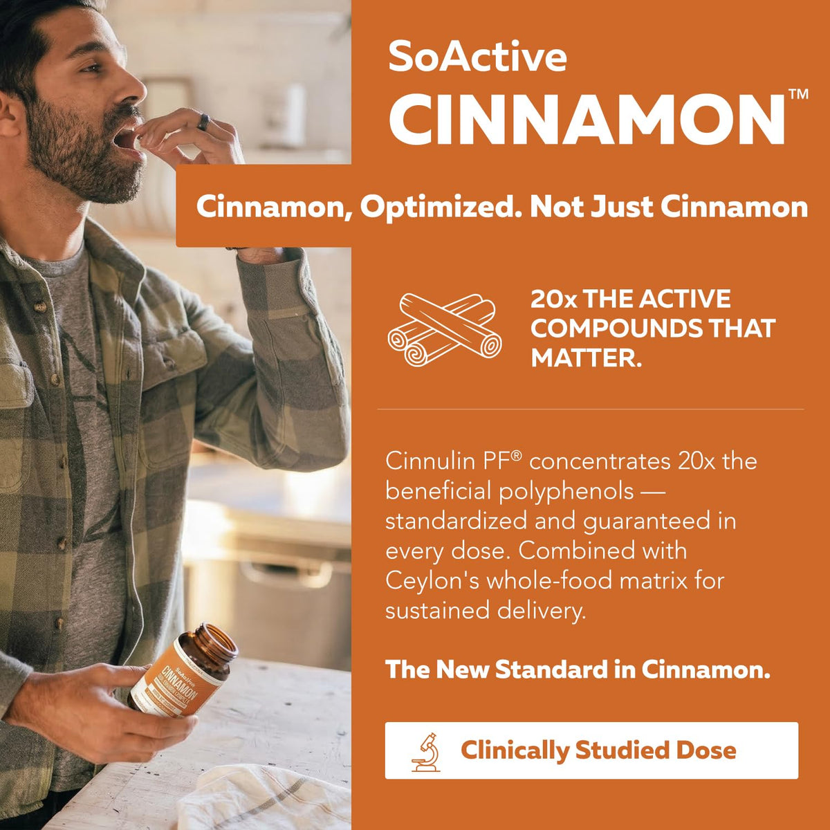 Cinnamon 1000mg Extract 60 Vegan Capsules V67884