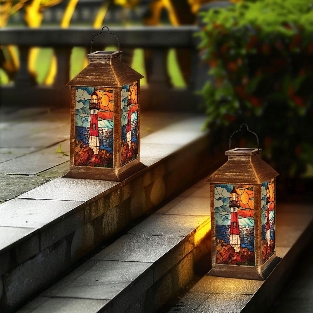 Solar Powered Waterproof Hanging Lantern S9414
