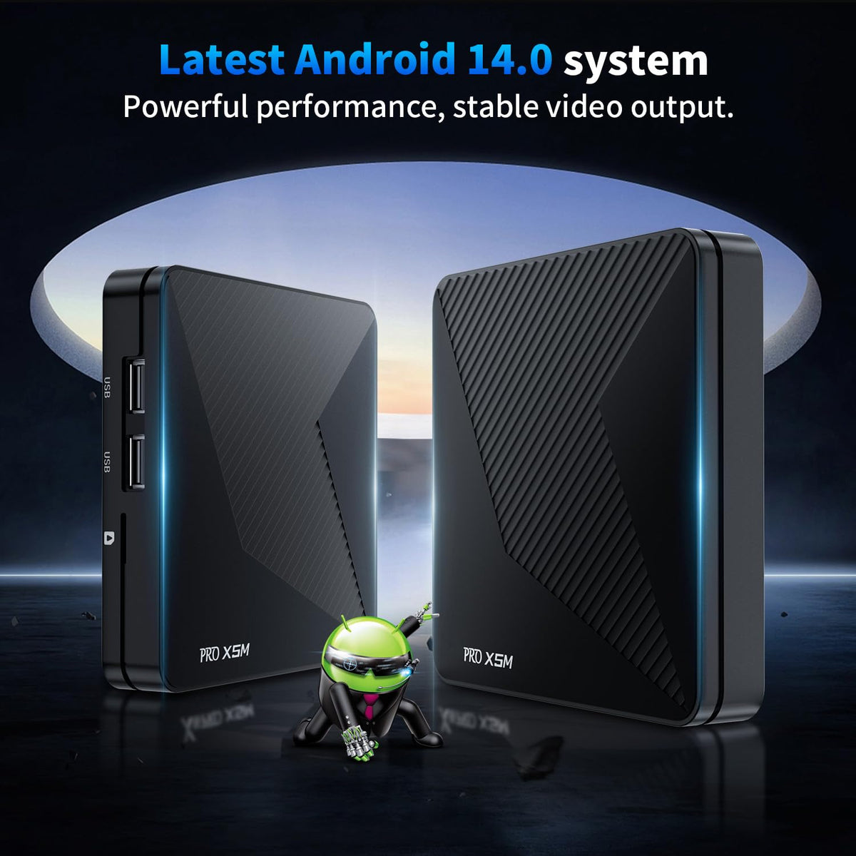 Android 14.0 TV Box 2GB RAM 16GB ROM 4K HDR10+ O7611