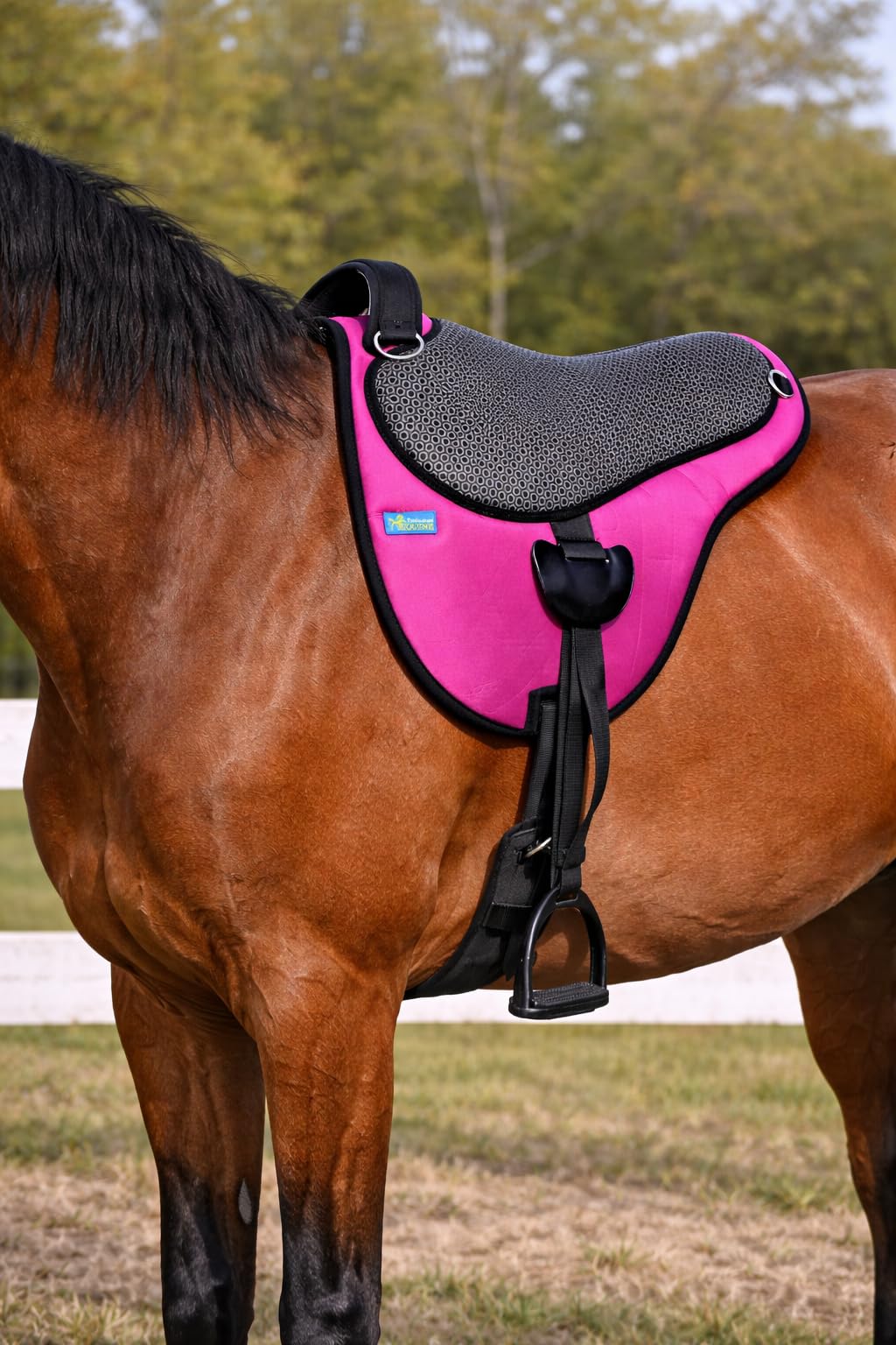 Neoprene Padded Anti-Slip Bareback Saddle Pad G4963
