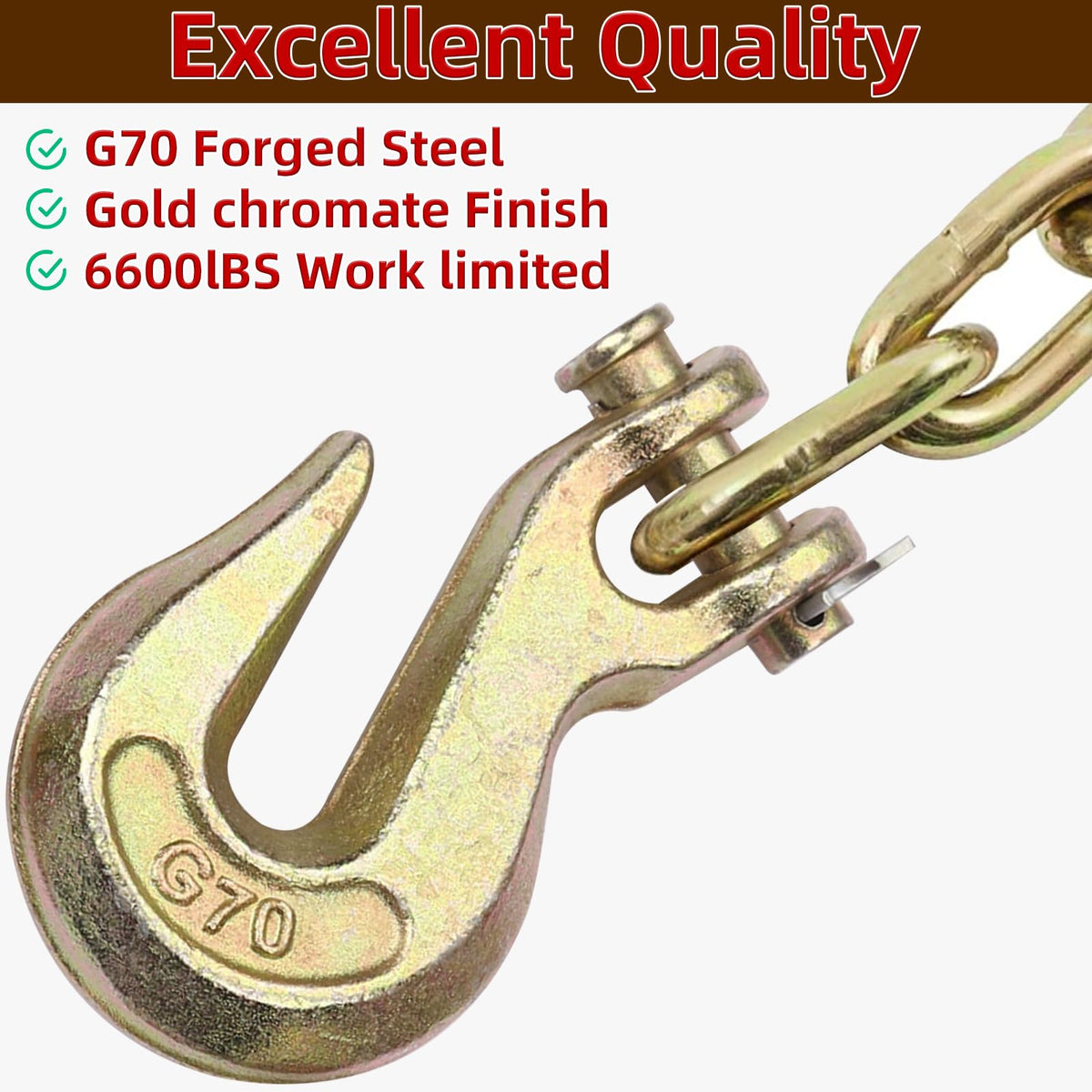 3/8 Inch G70 Clevis Grab Hooks Q795683