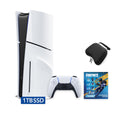 White Slim PS5 1TB Gaming Console I2986
