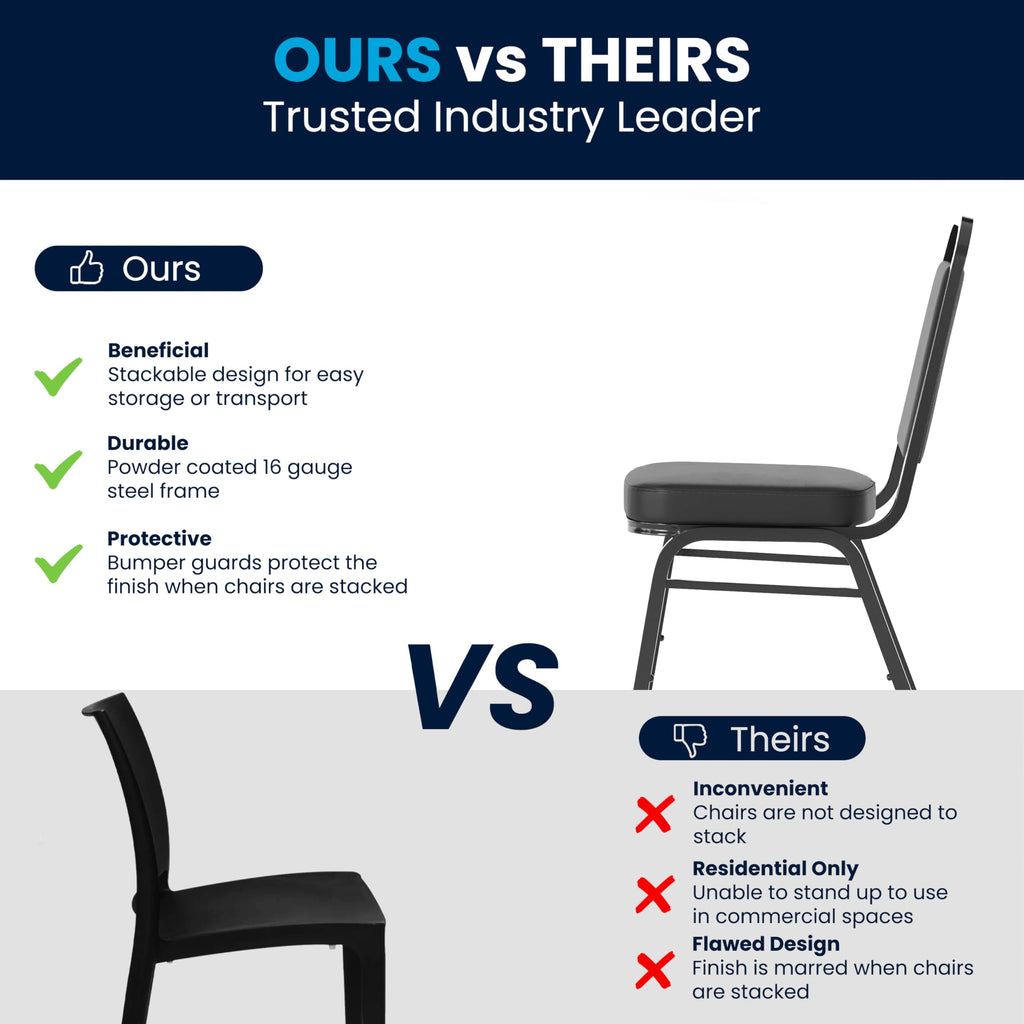 Black Stackable Banquet Chair M49446