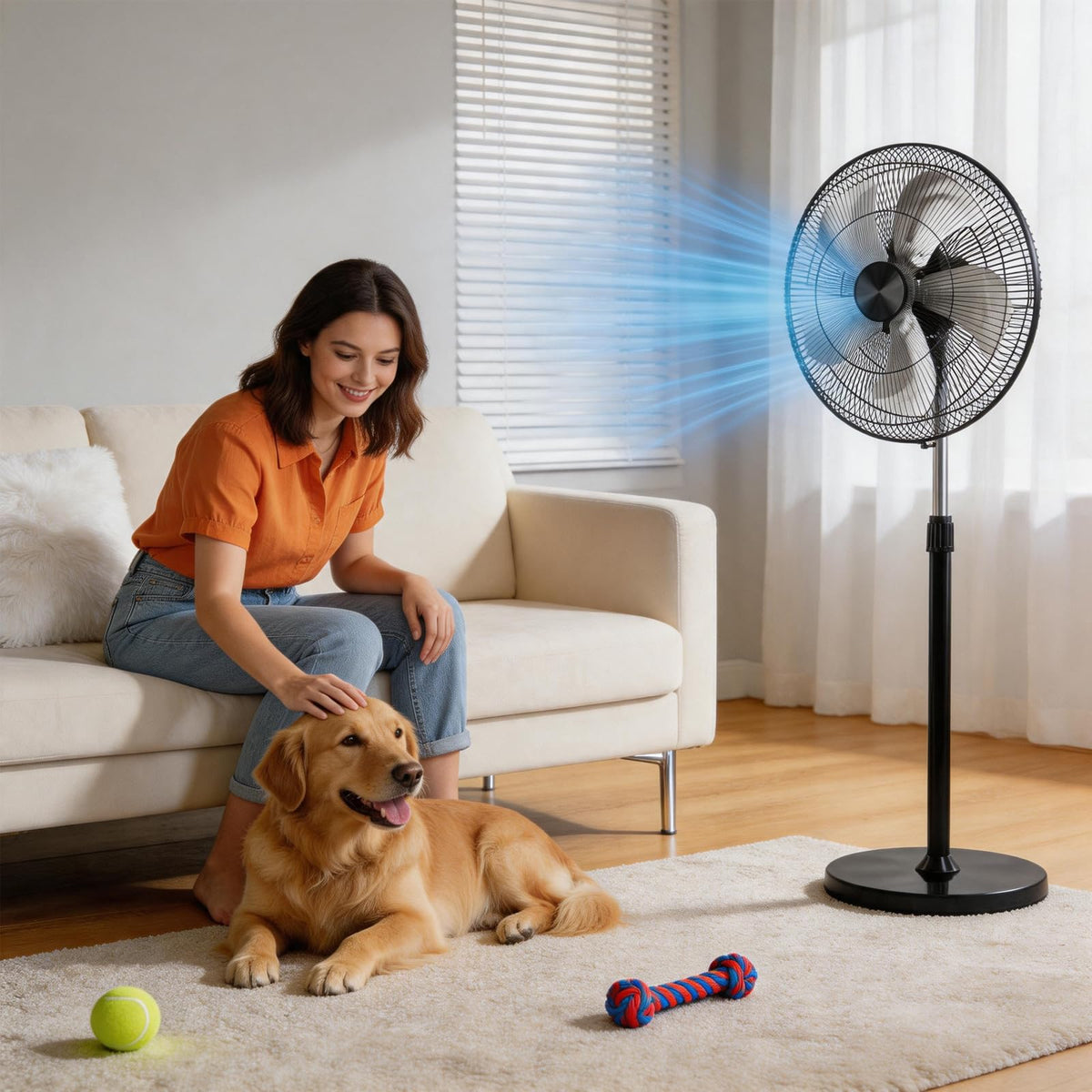 20 Inch Pedestal Fan K7222