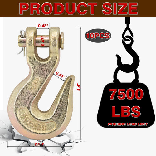 3/8 Inch G70 Clevis Grab Hooks Q795683